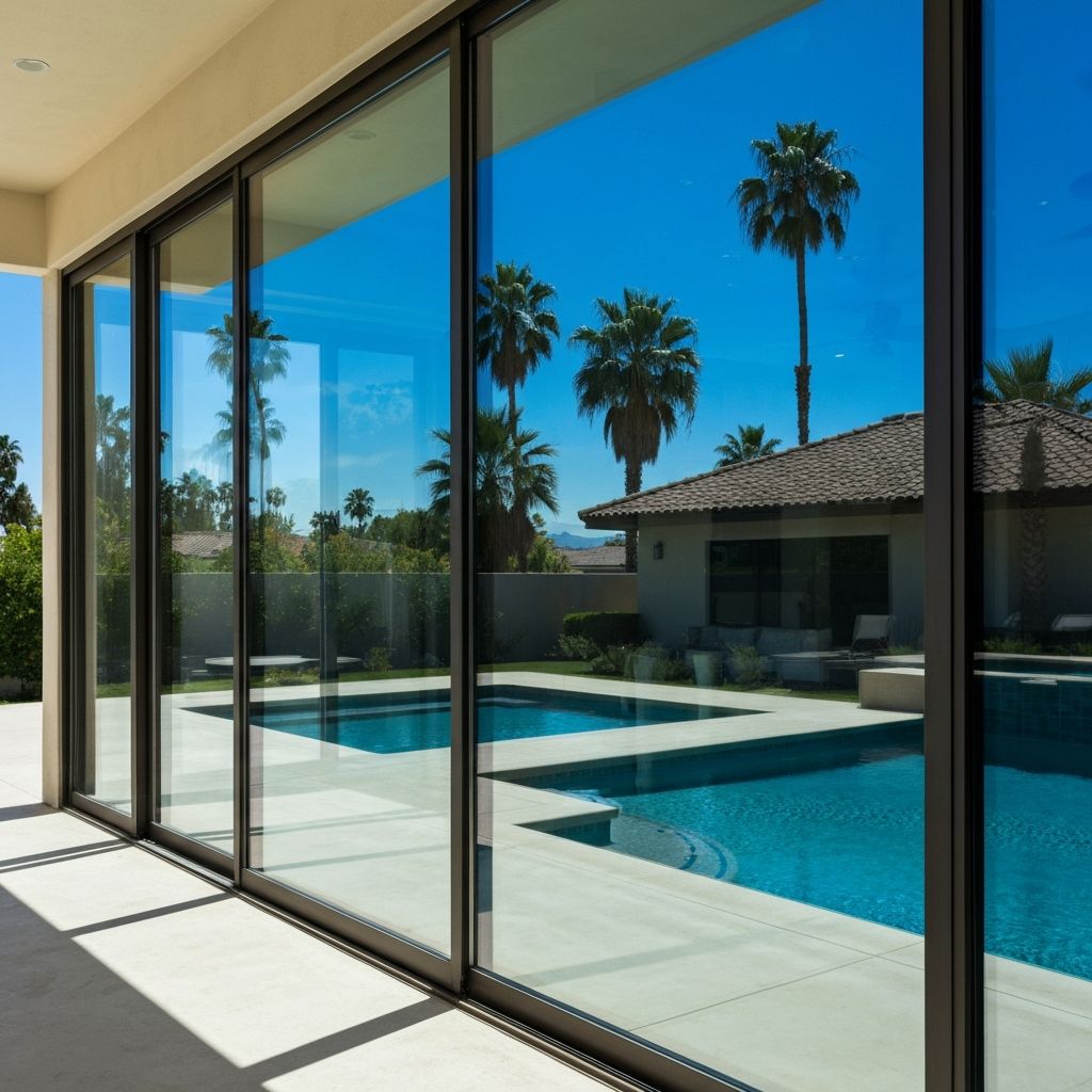 Window Cleaning after professional cleaning by PROSPR in Folsom CA