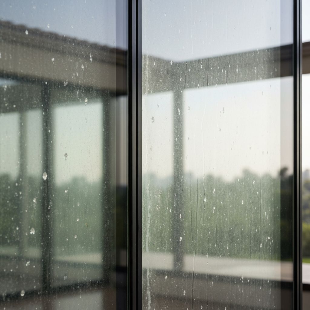 Window Cleaning before cleaning - PROSPR property restoration in Folsom CA